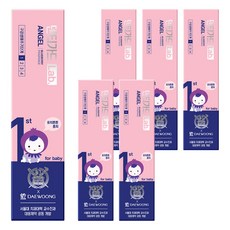 大熊製藥 Denti Guard Lab 天使寶寶牙膏, 80g, 6個
