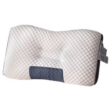 針織棉按摩枕 1kg, 白色, 1個