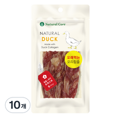 네츄럴코어 오리힘줄 S 강아지 간식, 40g, 10개