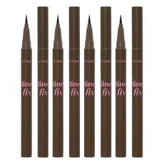 에뛰드 라인 픽스 브러쉬 라이너 0.5g, 02 브라운, 4개
