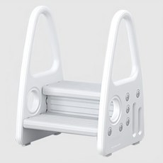 Bene Bene 幼兒經典安全防護雙層腳踏凳, 灰色, 1個