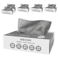 BangJiaShi 幫家適 廚房抽取式超細纖維強吸水抹布, 20張, 6盒