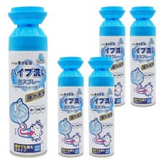 日本TAMURA泡沫型水管抗菌清潔劑 輕鬆清潔、抗菌除臭 適用多種水管材質, 500ml, 5瓶