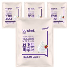 Be Chef 東遠Home Food 優格粉, 1kg, 1入, 4個