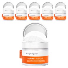 나이팅게일 C 토닝 필링 패드, 60개입, 6개