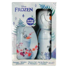 AIR-VAL Disney 冰雪奇緣 雪寶2合1沐浴洗髮精禮盒, 1盒