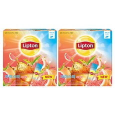 Lipton 立頓 冰茶粉 葡萄柚口味, 2個, 40入, 14g