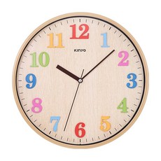 Kinyo 童趣森林立體數字掛鐘 12吋 552g, CL-206