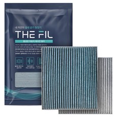 TheFil 活性碳 PM0.3 超細懸浮微粒 汽車冷氣濾網, C80, 2個