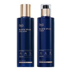 Dr.G 皇家黑蝸牛護膚禮盒 化妝水150ml+乳液150ml 附提袋, 1組