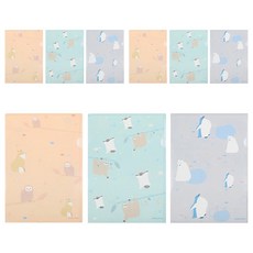 KOKUYO 國譽 mofumofu L型文件夾 A4 3個, 3組