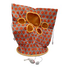 貓隧道 橙子藍款 PET響紙袋 沙沙響老鼠 毛球, 1個