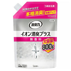 ST 雞仔牌 部屋離子機能PLUS消臭力 補充包, 800g, 1包