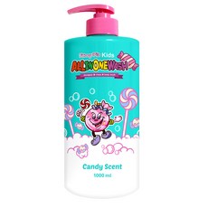 Funny Pia 兒童多合一糖果沐浴乳, 1L, 1個
