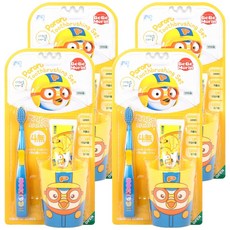 帶 Pororo Chika Chika 幼兒刷牙套組 Pororo, 4組
