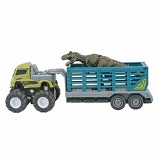 KLX TOYS 恐龍運送拖車 1:43 3歲以上, 1盒, 多色