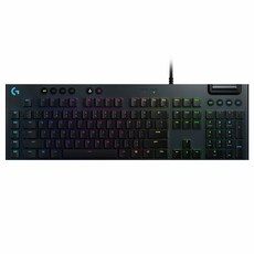 Logitech 羅技 LIGHTSYNC RGB 機械式遊戲鍵盤 原廠保固, G813, GL青軸, 1個