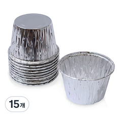 은박 베이킹컵 55mm 10p, 15개