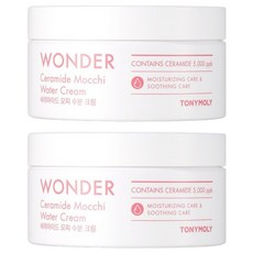 토니모리 원더 세라마이드 모찌 수분 크림, 300ml, 2개