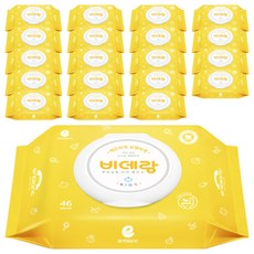 enblanc Bidet Lang兒童濕紙巾 蓋型, 46張, 20個