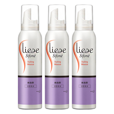 Liese 莉婕 絲逸歡 塑髮系列 造型泡沫, 150ml, 3瓶