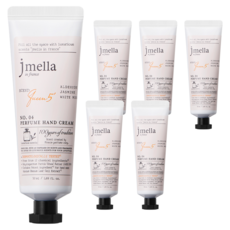 제이멜라 인 프랑스 퀸 5 퍼퓸 핸드크림, 50ml, 6개