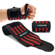 EGOJIN 護腕帶, 1套, 紅色