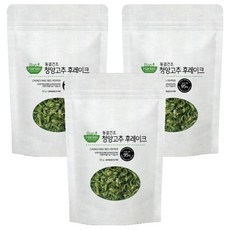 바로한끼 동결건조 청양고추 후레이크, 50g, 3개