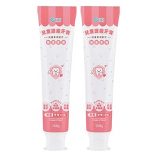Clean Clean 淨淨 兒童牙膏 含氟 草莓, 150g, 2條