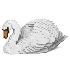 JEKCA 天鵝動物積木, 混合顏色, 1個