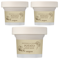 SKINFOOD 馬鈴薯食物泥膜, 3個, 1入