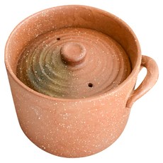 美濃燒 日本製 伊賀盅 附蓋, 1個, 伊賀盅 土色
