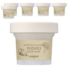 SKINFOOD 馬鈴薯食物泥膜, 6個, 1入