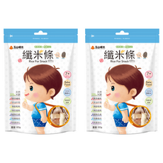 玉山碾米 纖米條, 綜合口味, 60g, 2包