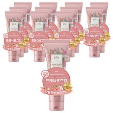 plu 身體去角質磨砂膏 粉紅花卉香, 200g, 12入