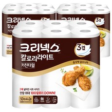 Kleenex 舒潔 吸油捲筒廚房紙巾, 50張, 18捲