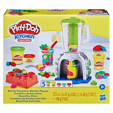 Hasbro 孩之寶 Play-Doh 培樂多 旋轉冰沙攪拌機遊戲組, 1盒, 混色