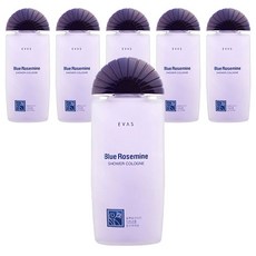 에바스코스메틱 로즈마인 블루 샤워코롱 로즈부케향, 185ml, 6개