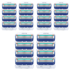 Q.zio 吉列Fusion鋒隱系列適用刮鬍刀頭, 6組, 4入