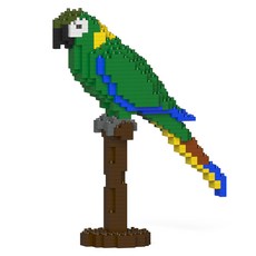 JEKCA 卡拉金剛鸚鵡積木, 黃色, 1個