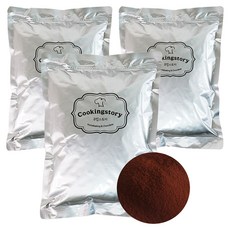 쿠킹스토리 무가당 코코아 파우더, 500g, 1개입, 3개