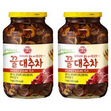 오뚜기 꿀대추차, 1kg, 1개입, 2개, 1kg