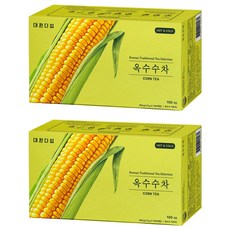 대한다업 옥수수차, 1.5g, 2개, 100개입