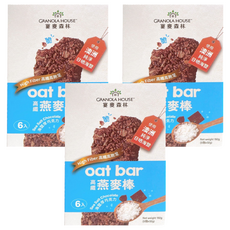 GRANOLA HOUSE 宴麥森林 燕麥棒, 海鹽厚巧克力, 6入, 192g, 3盒
