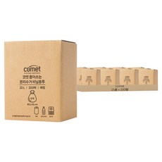 comet 抽取式垃圾袋 200個, 15盒, 20L