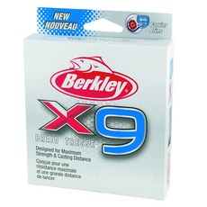 Berkley 貝克力 X9 9股編織PE線 X9BFS30-GG FLGRN 3號, 鮮豔黃, 1捲