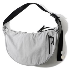 bubilian Modish 大款斜背包, 灰色