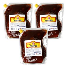 OTTOGI 不倒翁 O'Chef袋裝萬用拌醬, 3袋, 2kg