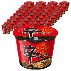 신라면 큰사발면 114g, 36개