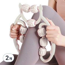 Joinmade 小腿按摩器 腿部 大腿 按摩儀器, 白色, 2個